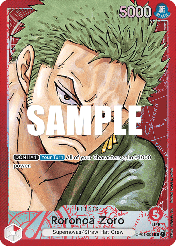 Roronoa Zoro (001) (Parallel) — Romance Dawn