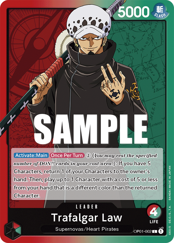 Trafalgar Law (002) — Romance Dawn