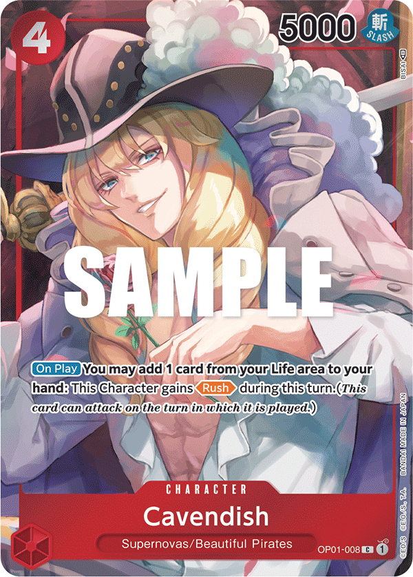 Cavendish (Box Topper) — Romance Dawn