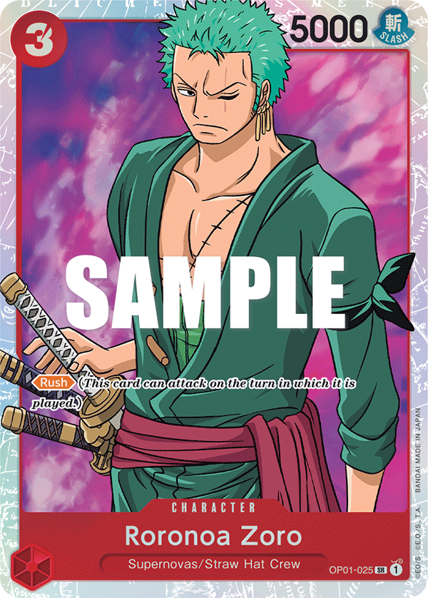Roronoa Zoro (025) — Romance Dawn