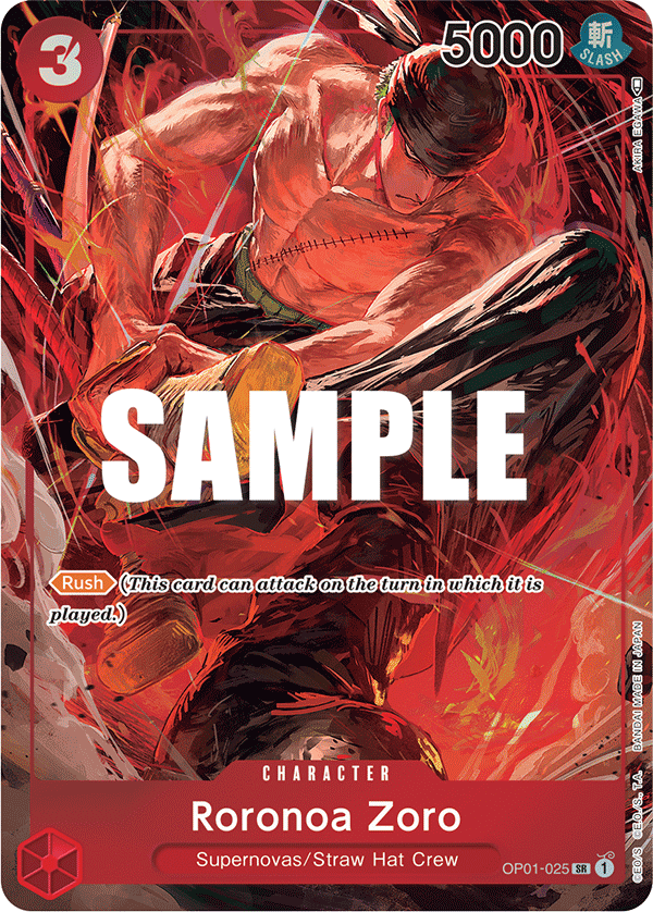 Roronoa Zoro (025) (Parallel) — Romance Dawn