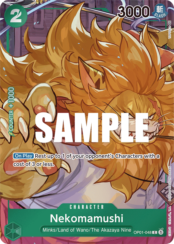 Nekomamushi (Box Topper) — Romance Dawn