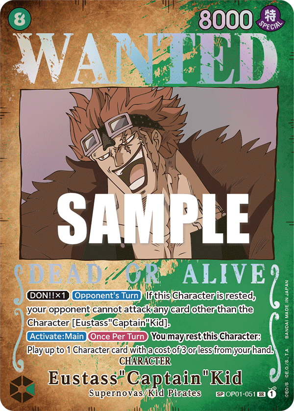 Eustass"Captain"Kid (Wanted Poster) — Pillars of Strength
