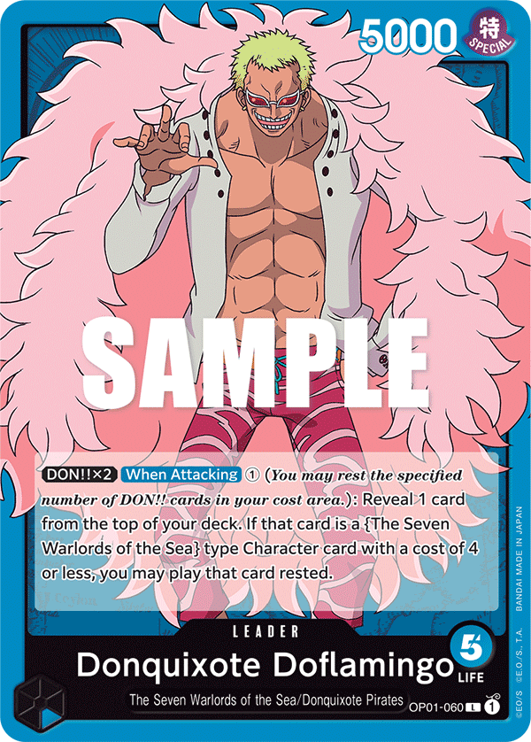 Donquixote Doflamingo (060) — Romance Dawn