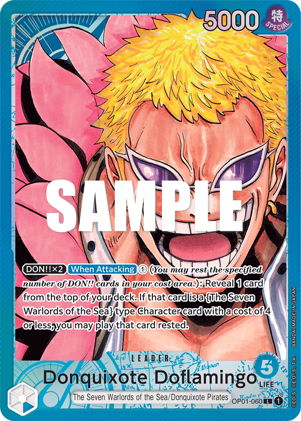 Donquixote Doflamingo (060) (Parallel) — Romance Dawn