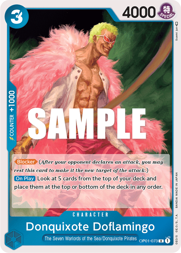Donquixote Doflamingo (073) — Romance Dawn