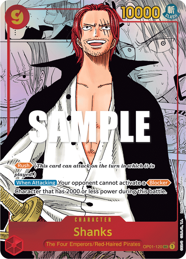Shanks (Parallel) (Manga) (Alternate Art) — Romance Dawn