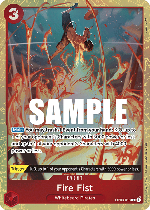 Fire Fist (Alternate Art) — Pillars of Strength