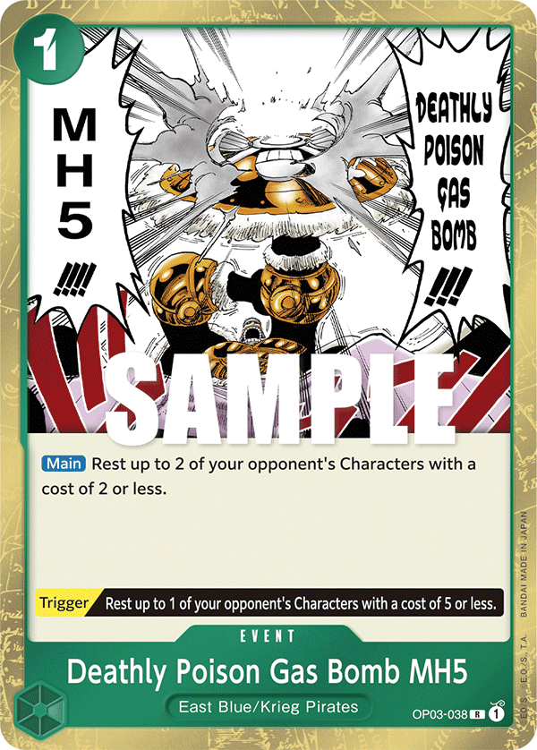 Deathly Poison Gas Bomb MH5 — Pillars of Strength