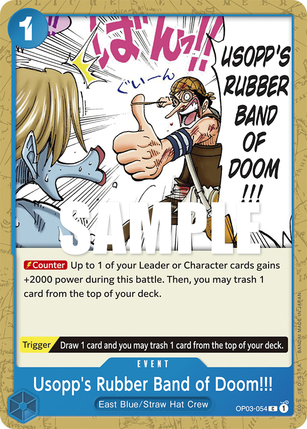 Usopp's Rubber Band of Doom!!! — Pillars of Strength