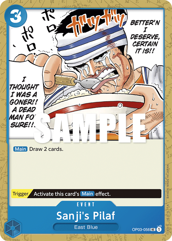 Sanji's Pilaf — Pillars of Strength
