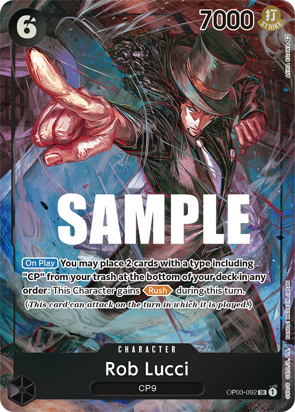 Rob Lucci (092) (Alternate Art) — Pillars of Strength
