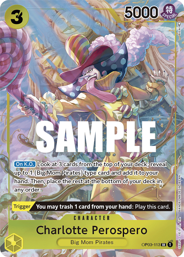 Charlotte Perospero (Alternate Art) — Pillars of Strength