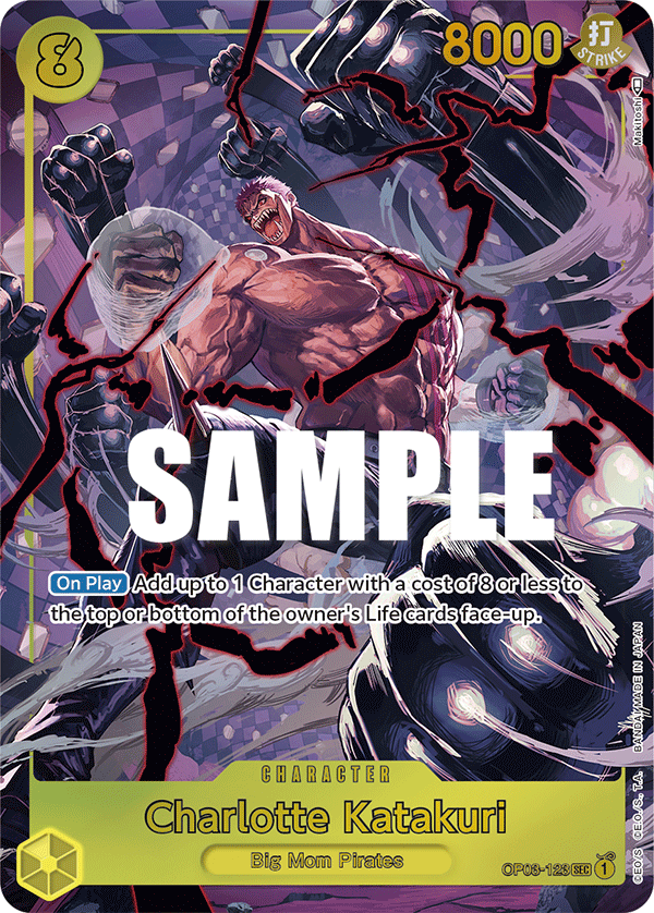 Charlotte Katakuri (123) (Alternate Art) — Pillars of Strength