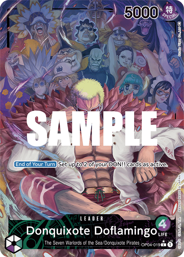 Donquixote Doflamingo (019) (Alternate Art) — Kingdoms of Intrigue