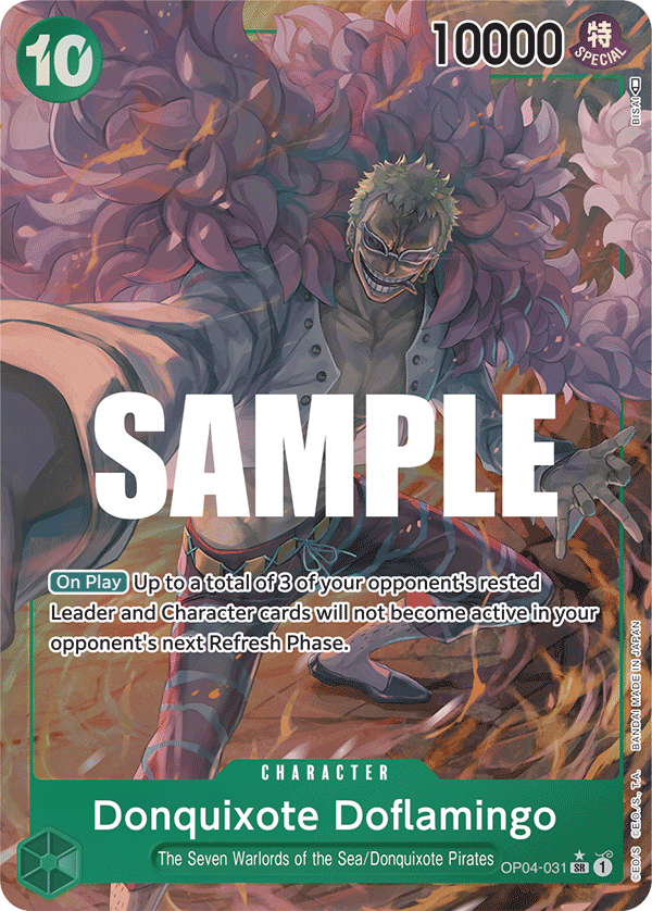 Donquixote Doflamingo (031) (Alternate Art) — Kingdoms of Intrigue