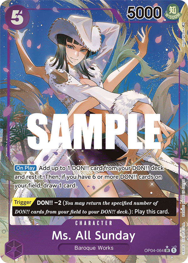 Ms. All Sunday (Alternate Art) — Kingdoms of Intrigue