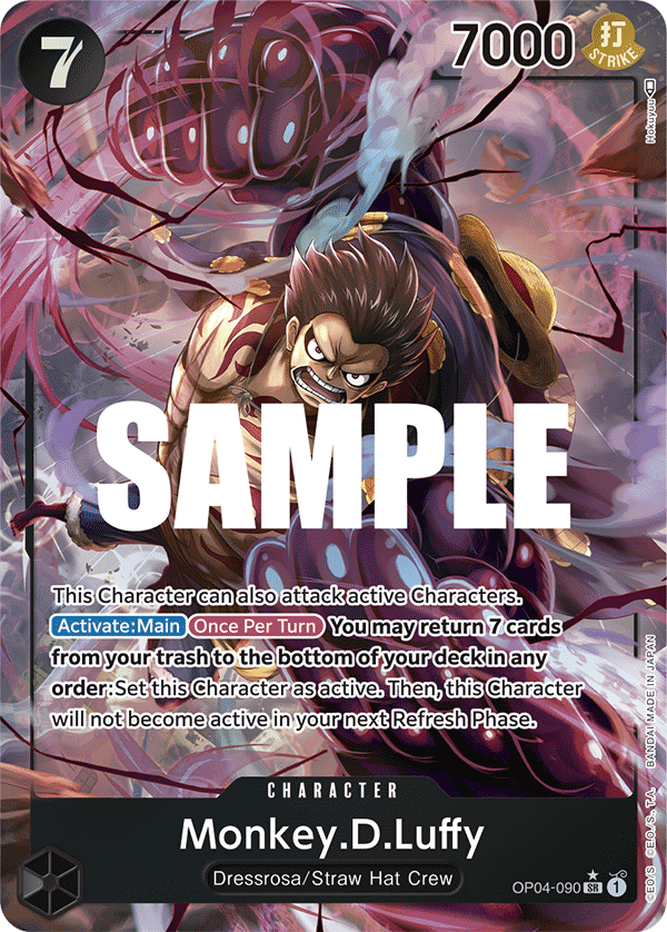 Monkey.D.Luffy (090) (Alternate Art) — Kingdoms of Intrigue