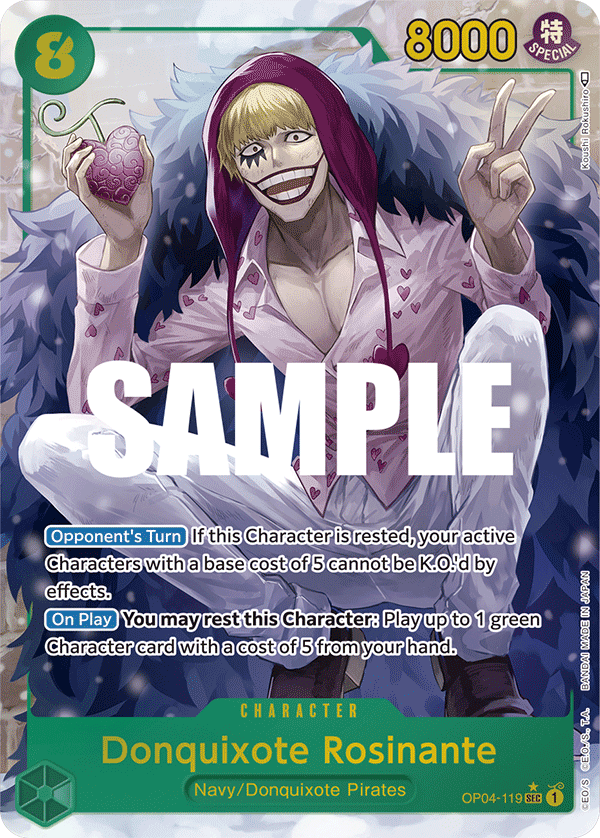 Donquixote Rosinante (Alternate Art) — Kingdoms of Intrigue