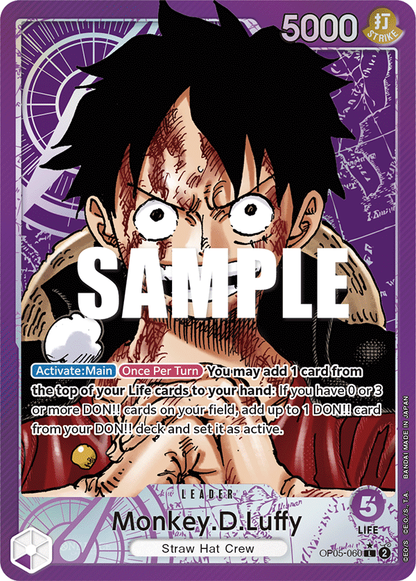 Monkey.D.Luffy (060) (Alternate Art) — Awakening of the New Era