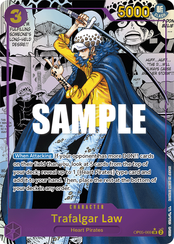 Trafalgar Law (069) (Alternate Art) (Manga) — Awakening of the New Era