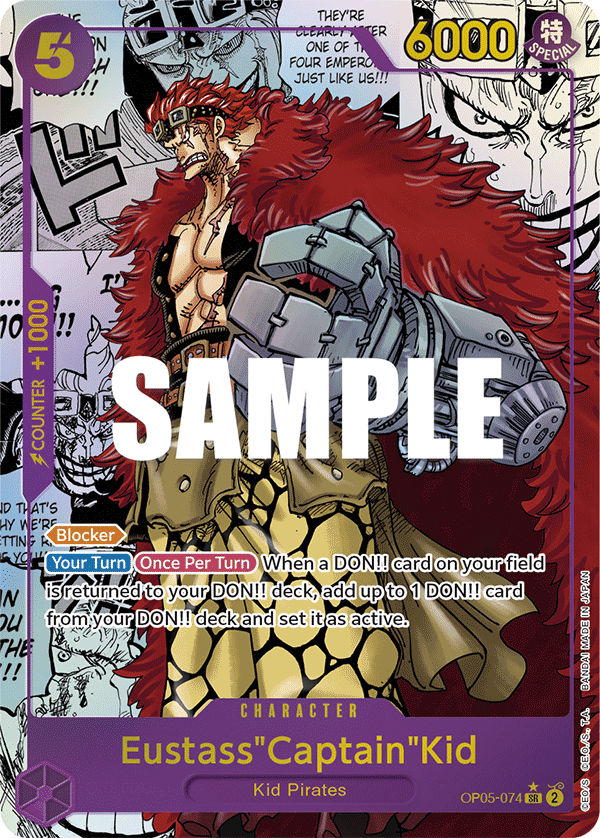 Eustass"Captain"Kid (Alternate Art) (Manga) — Awakening of the New Era