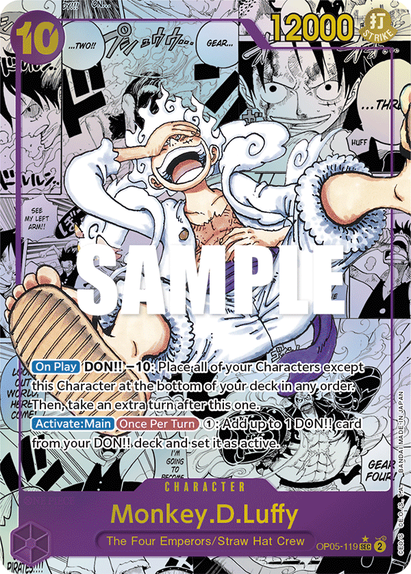 Monkey.D.Luffy (119) (Alternate Art) (Manga) — Awakening of the New Era