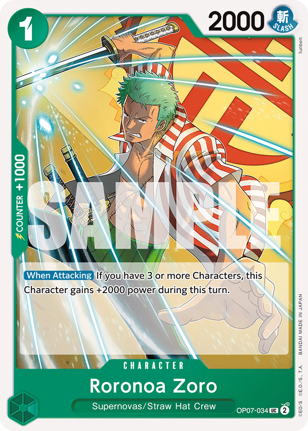 Roronoa Zoro (034) — 500 Years in the Future