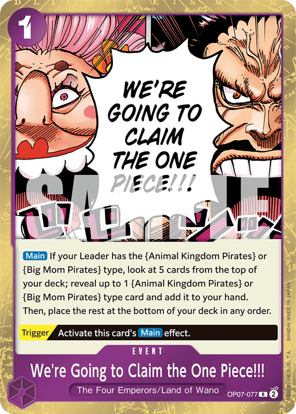We're Going to Claim the One Piece!!! — 500 Years in the Future