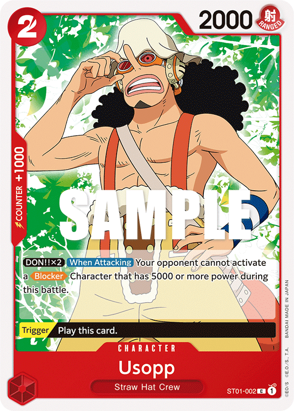 Usopp — Starter Deck 1: Straw Hat Crew