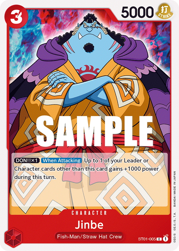 Jinbe — Starter Deck 1: Straw Hat Crew