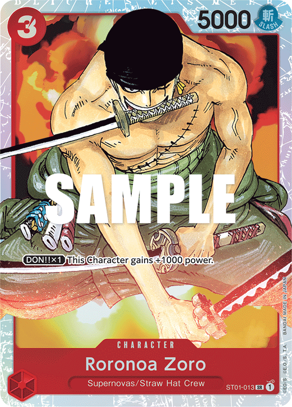 Roronoa Zoro — Starter Deck 1: Straw Hat Crew