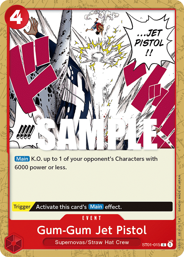 Gum-Gum Jet Pistol — Starter Deck 1: Straw Hat Crew