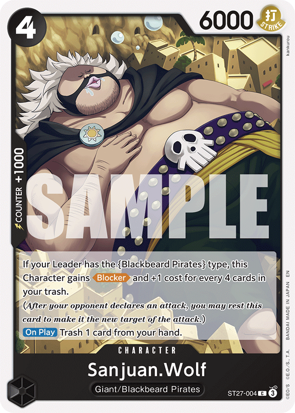 Sanjuan.Wolf — Starter Deck 27: BLACK Marshall.D.Teach