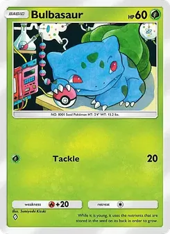 Bulbasaur — Crimson Blaze