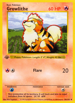 Growlithe — Base