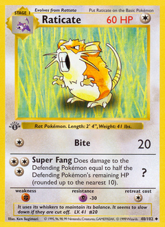 Raticate — Base