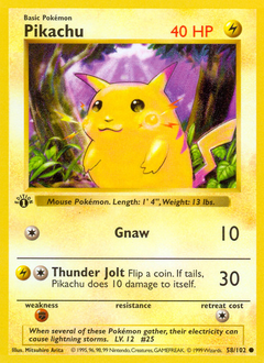 Pikachu — Base