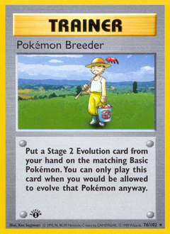 Pokémon Breeder — Base
