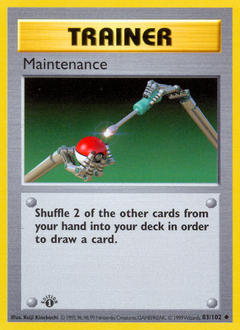 Maintenance — Base