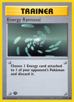 Energy Removal — Base