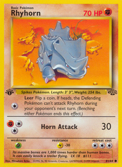 Rhyhorn — Jungle