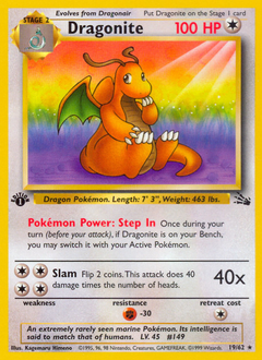 Dragonite — Fossil