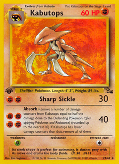 Kabutops — Fossil