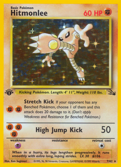 Hitmonlee — Fossil