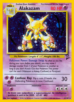 Alakazam — Base Set 2