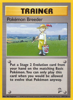 Pokémon Breeder — Base Set 2