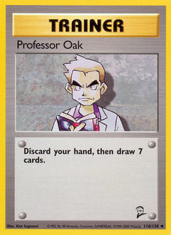 Professor Oak — Base Set 2