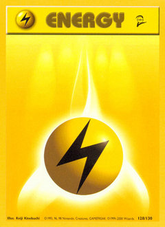 Lightning Energy — Base Set 2