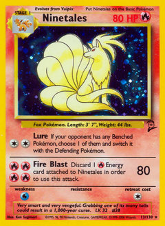 Ninetales — Base Set 2